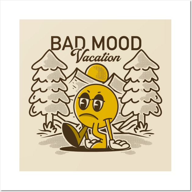 Bad Mood Wall Art by adipra std